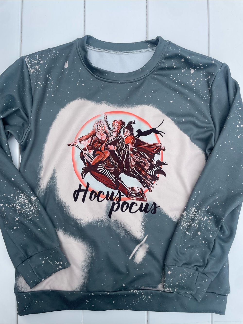 Unbranded Hocus Pocus Sanderson Sisters Halloween Pullover, Size L